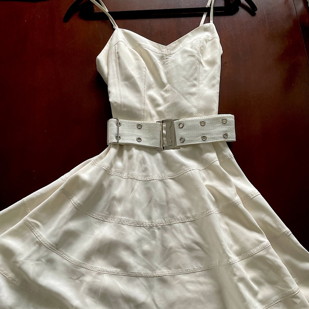 Cream Dress Marciano